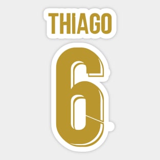 Thiago alcantara Gold Sticker